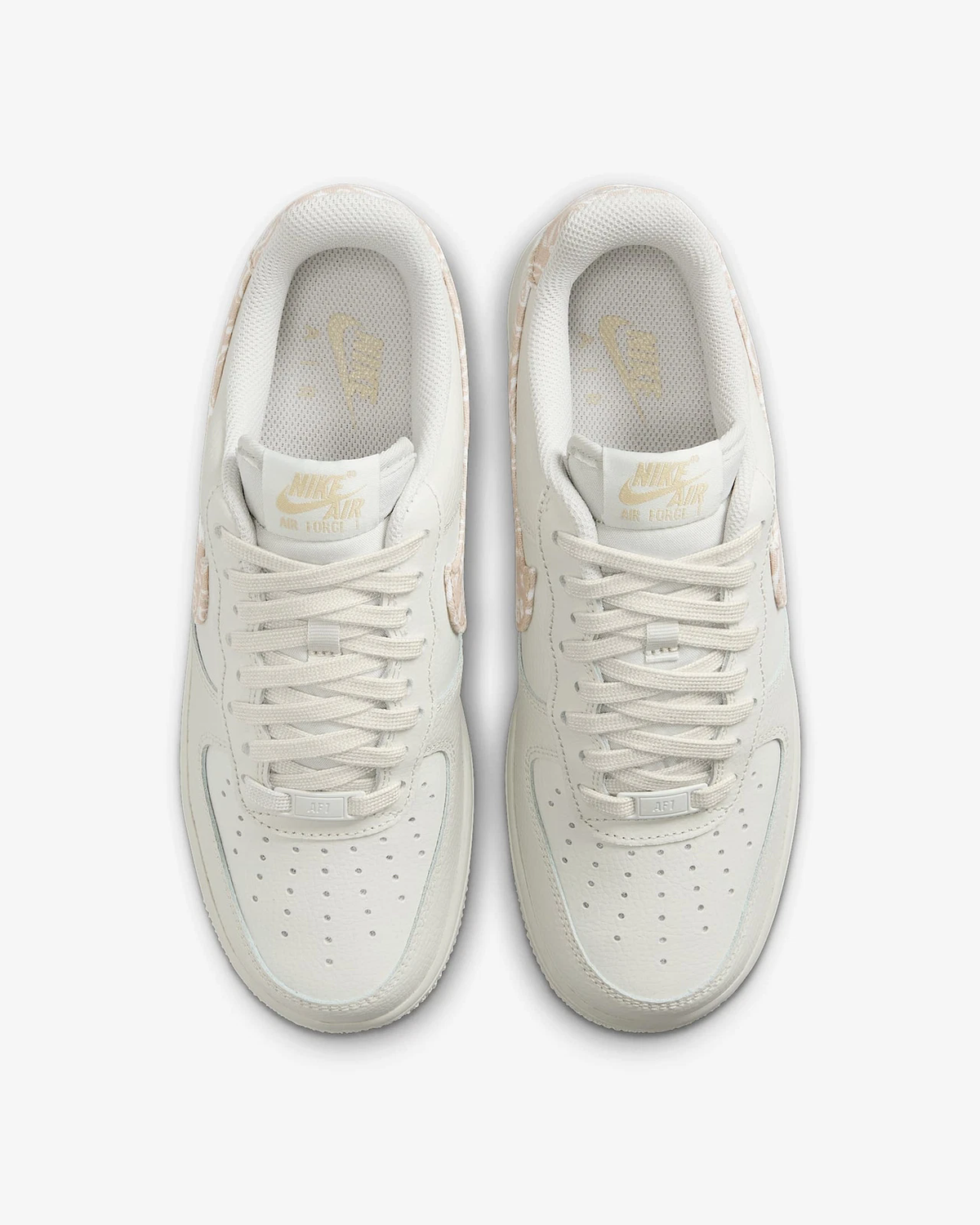 07 'Light Bone Grain — Nike Air Force 1 Sneakers IH2051-072