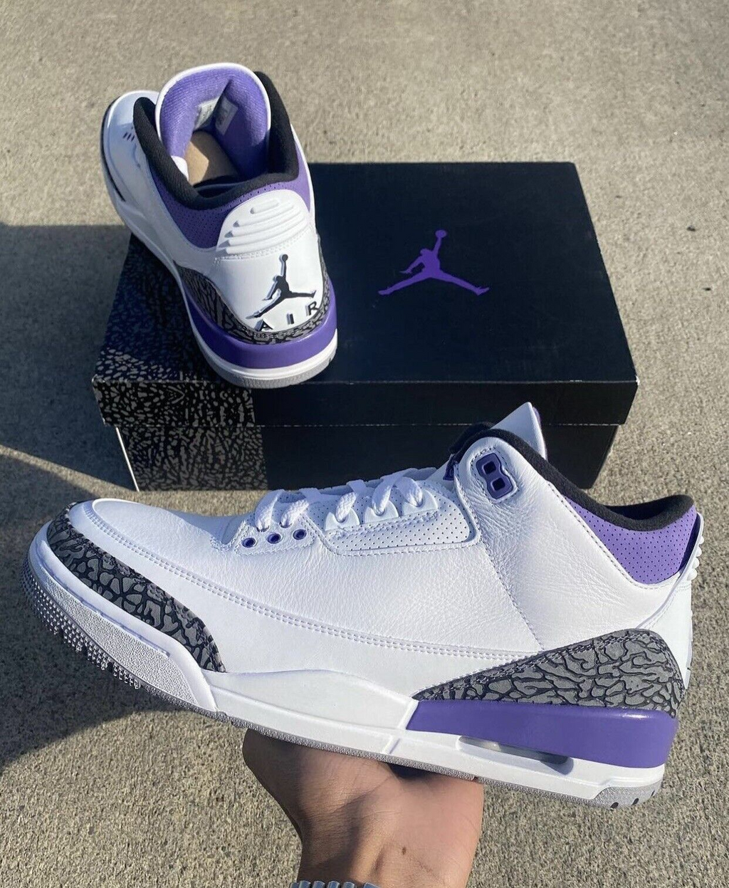 Dark Iris — Air Jordan 3