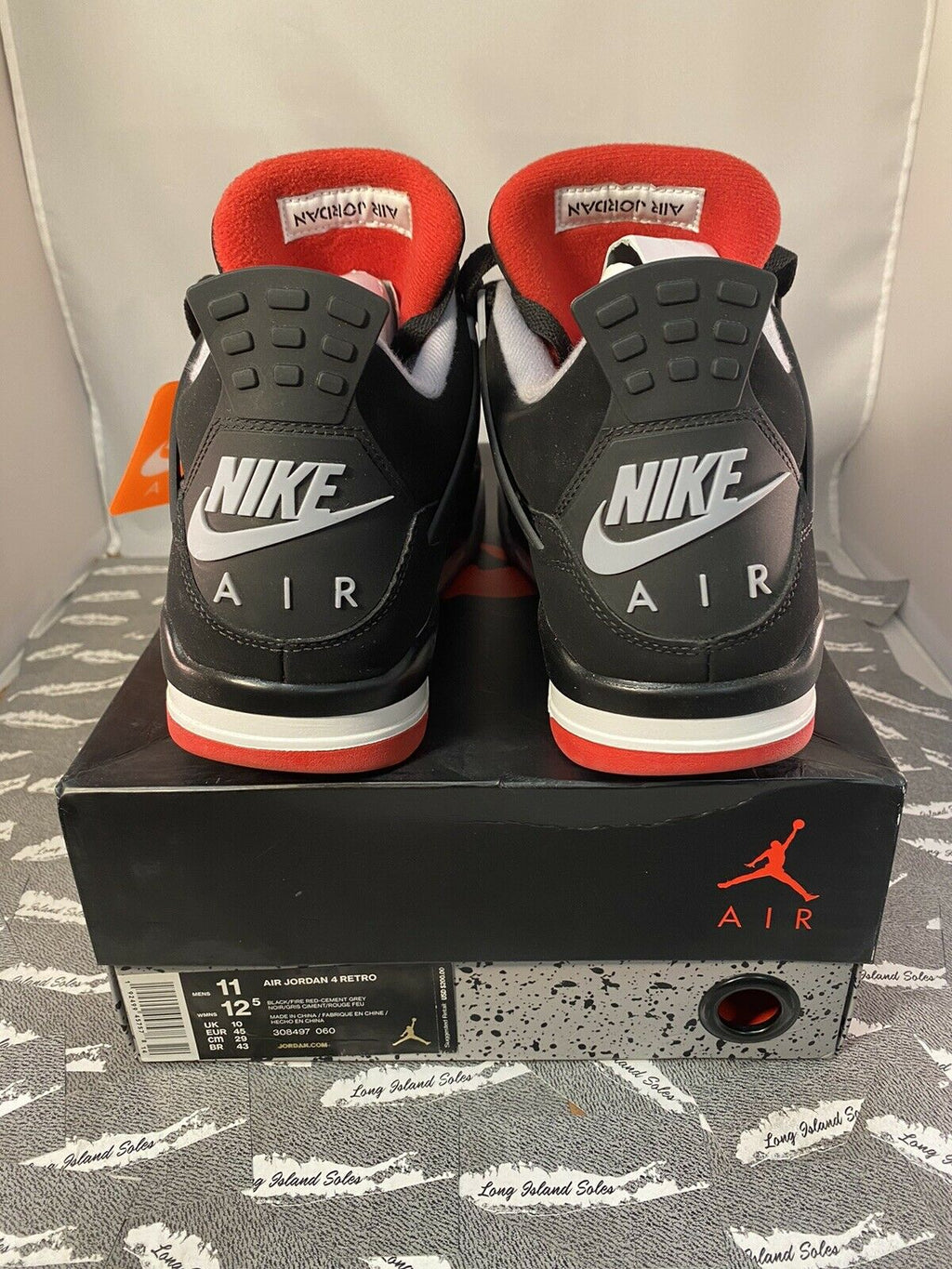 Bred 2019 Release Men's - 308497-060 — Air Jordan 4 Retro
