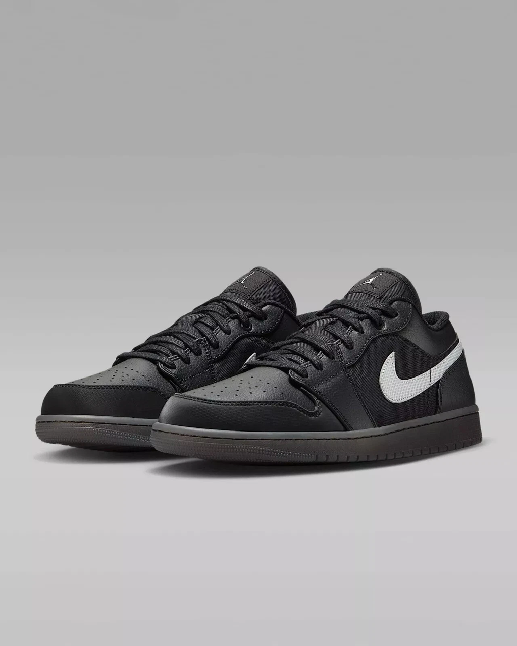Black White Dark Smoke Grey — Air Jordan 1 Low HV5968-001