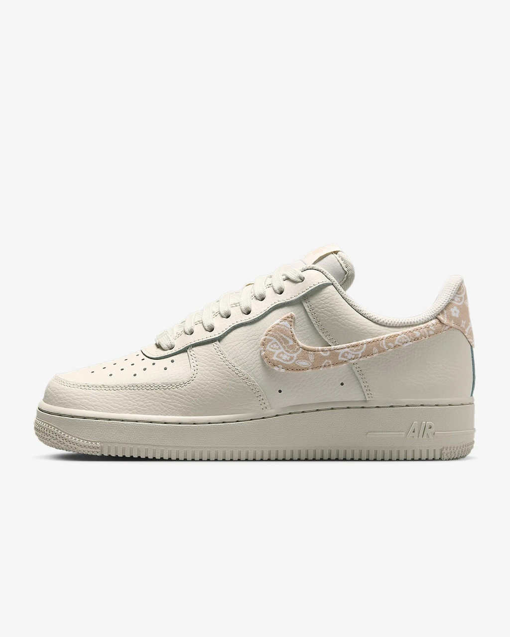 07 'Light Bone Grain — Nike Air Force 1 Sneakers IH2051-072