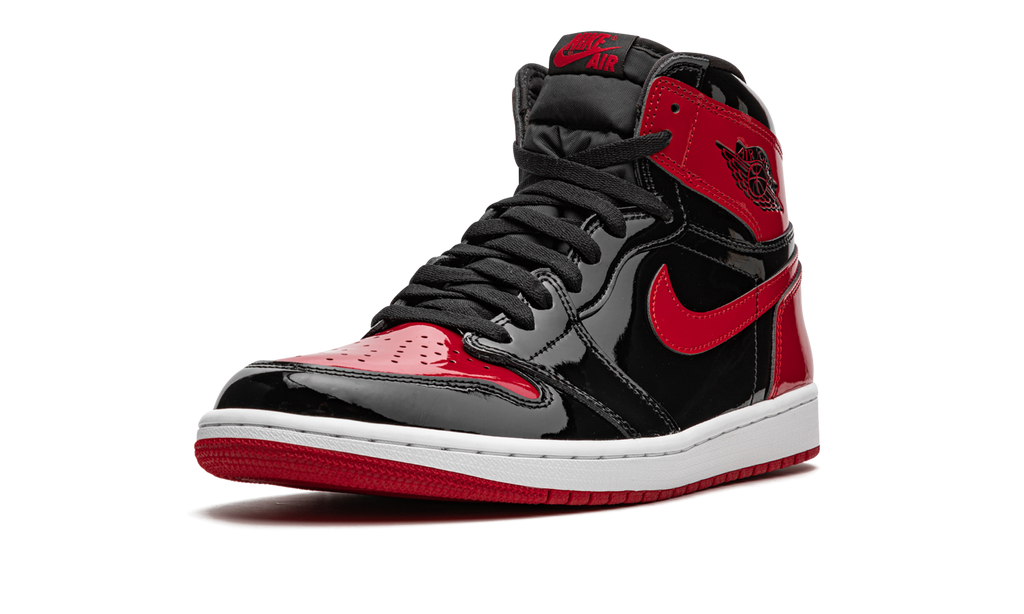 "Patent Bred" Air Jordan 1 Retro High OG 555088 063 - product image from the listing.