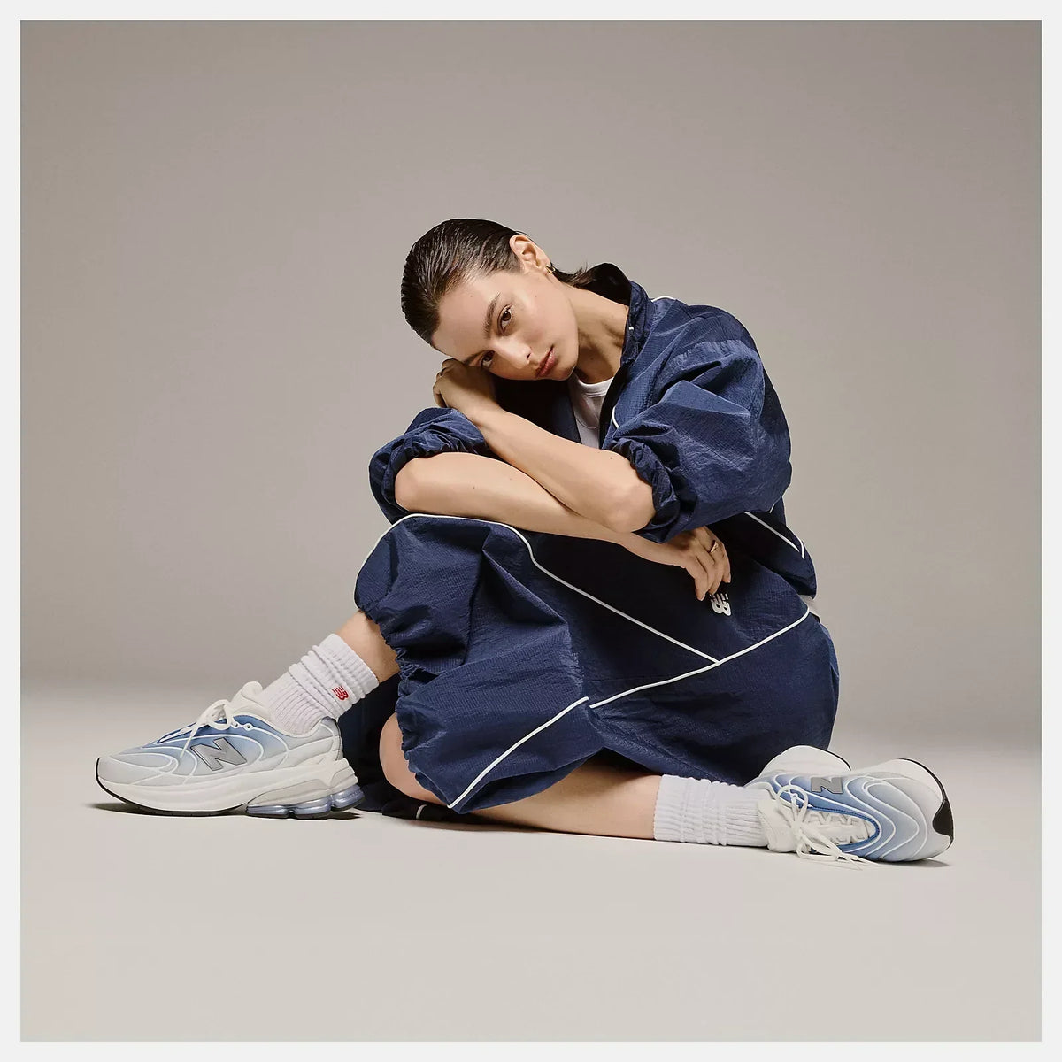 New Balance 5030 U50308YW White / Blue Sneakers