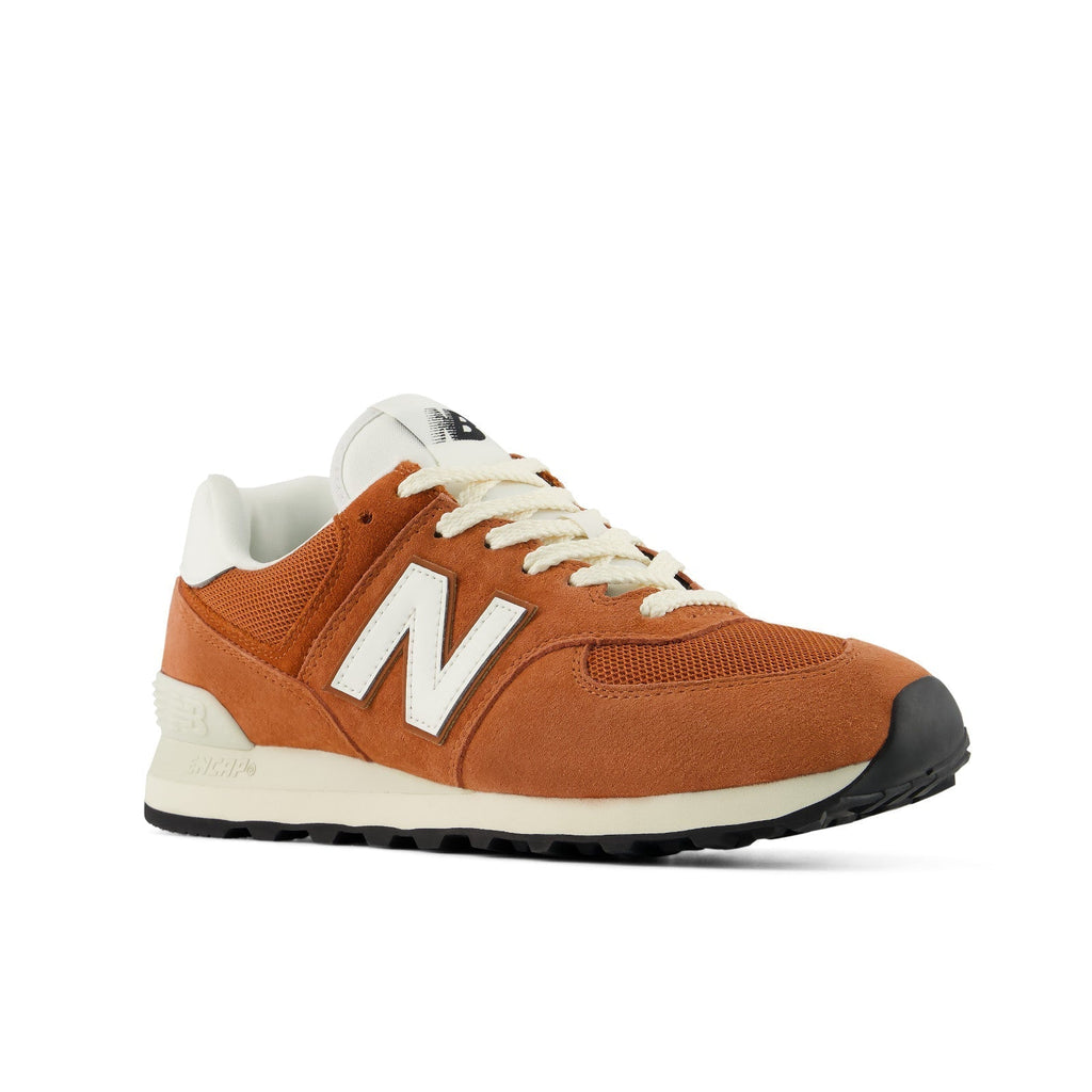 New Balance 574 U5745UK Rust Orange / White Sneakers