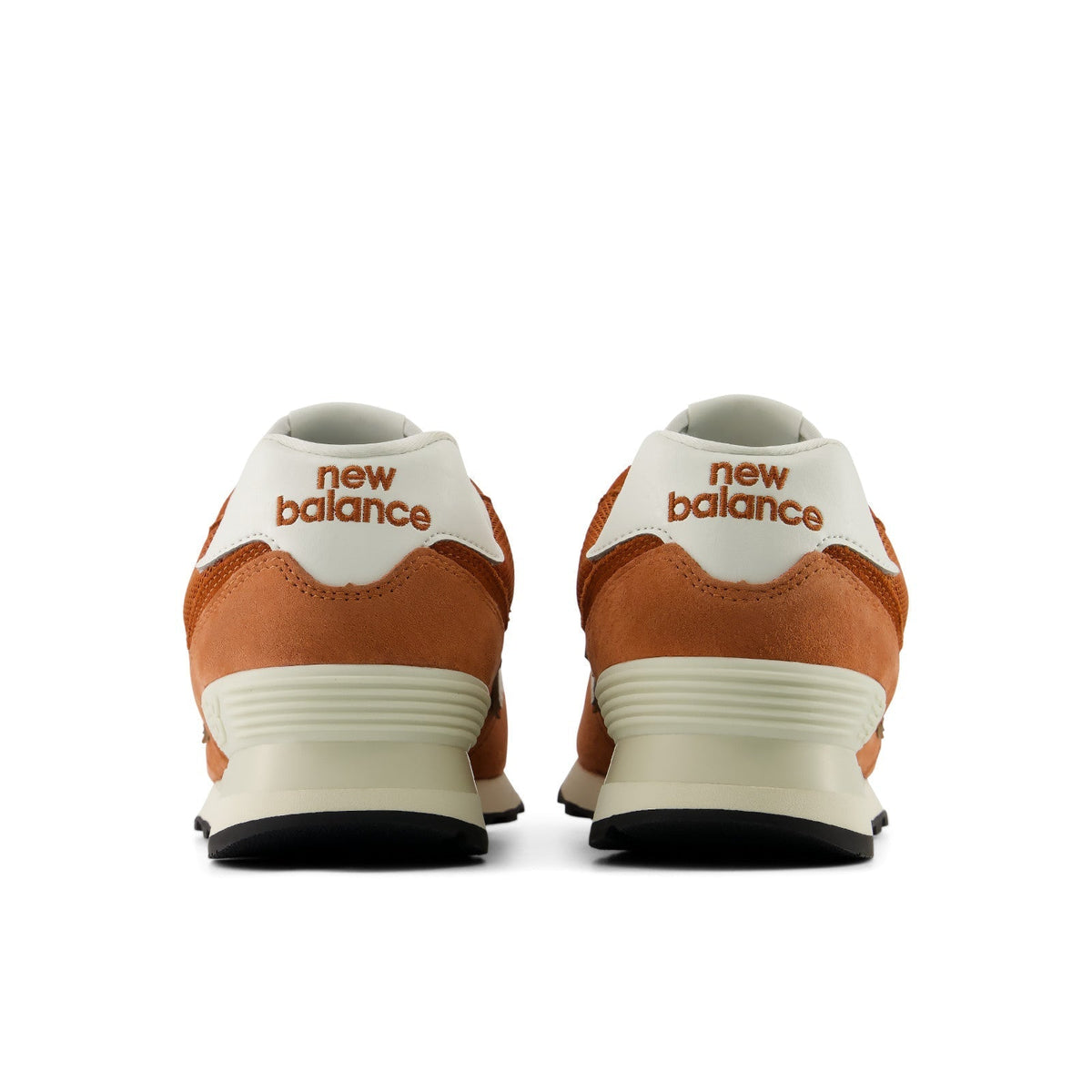 New Balance 574 U5745UK Rust Orange / White Sneakers