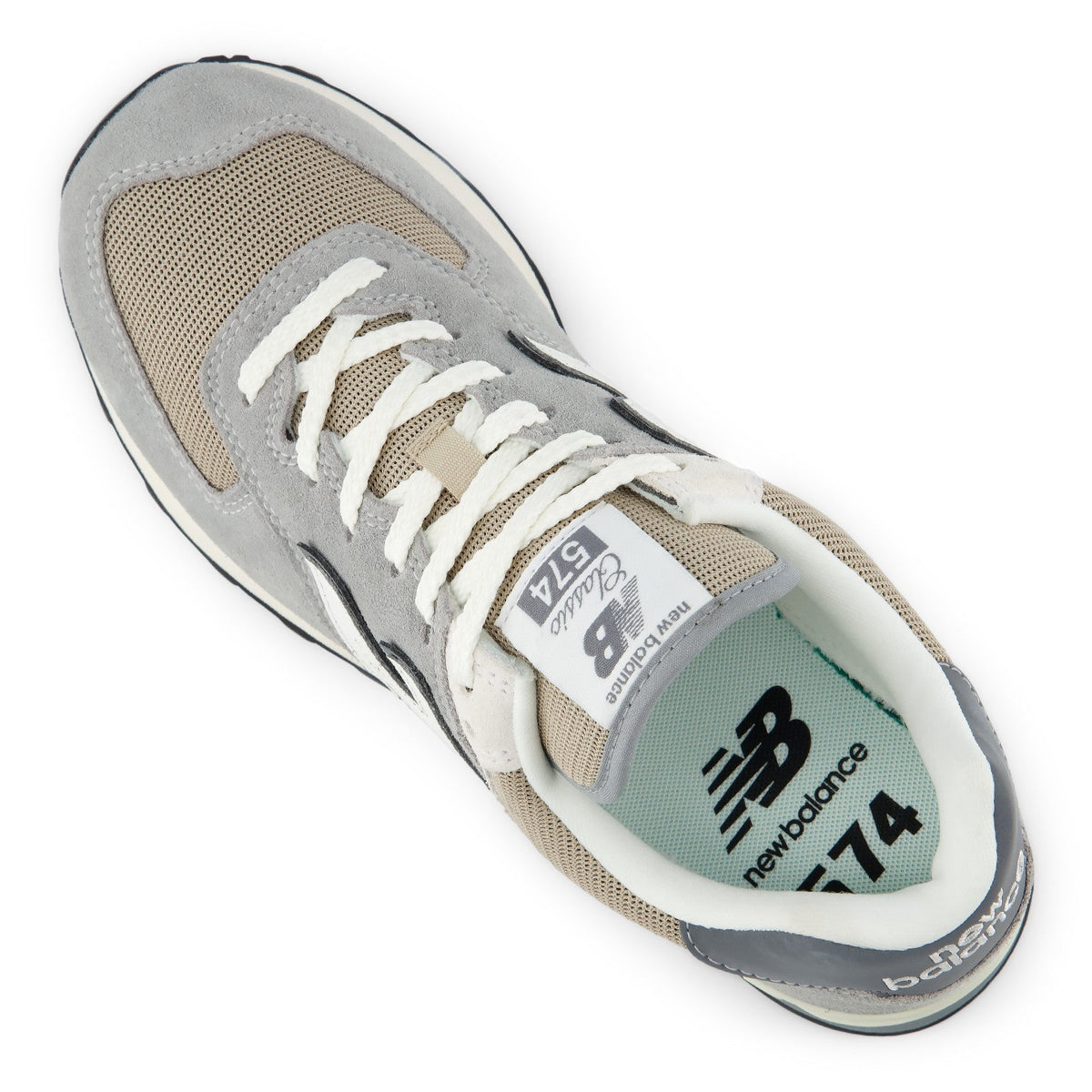 New Balance 574 U5746O5 Grey / Beige / White Sneakers