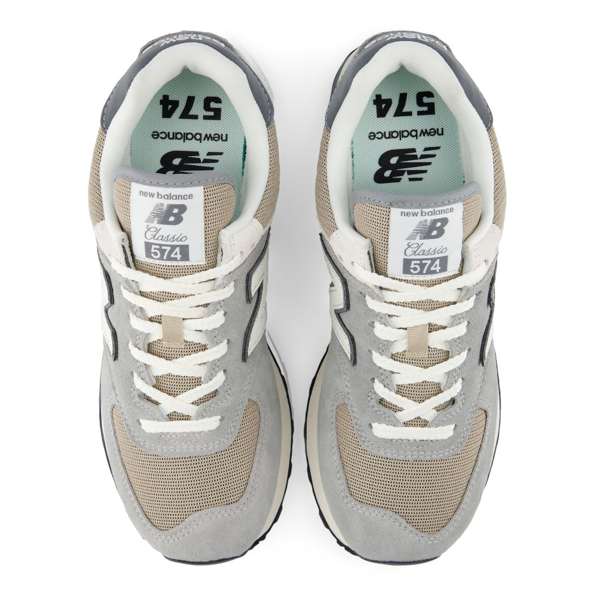 New Balance 574 U5746O5 Grey / Beige / White Sneakers