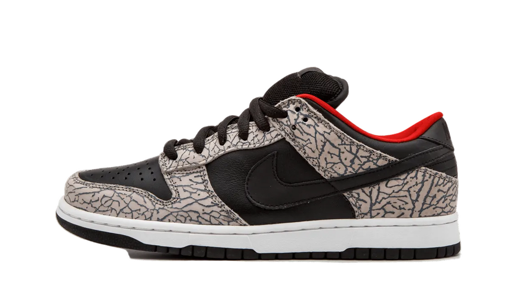 "Supreme - Black Cement" SB Dunk Low Pro 304292 131 - product image from the listing.
