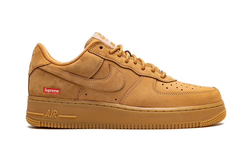 "Supreme - Wheat" Air Force 1 Low SP DN1555 200 - product image from the listing.
