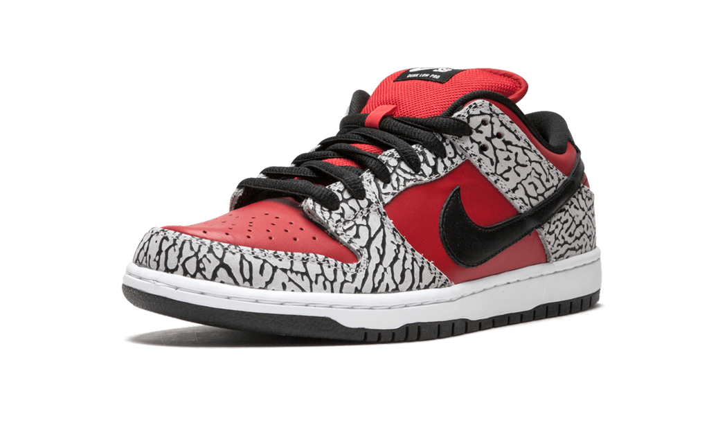 "Supreme - Red Cement" SB Dunk Low Premium 313170 600 - product image from the listing.